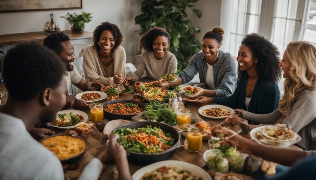 apoio emocional durante a dieta