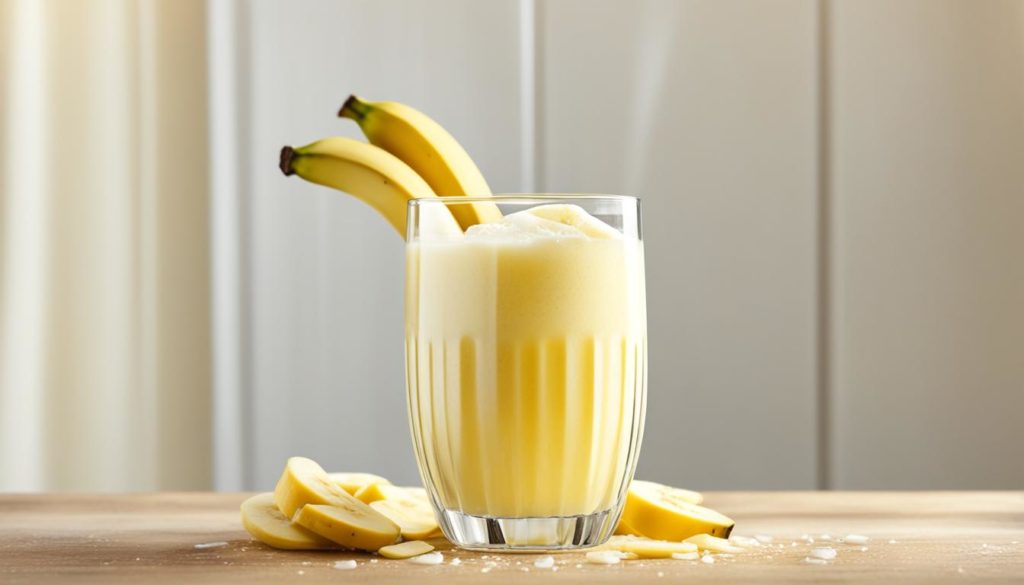 Vitamina de Banana e Baunilha