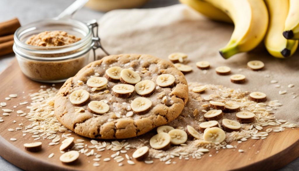 receita de cookie fit de banana e aveia