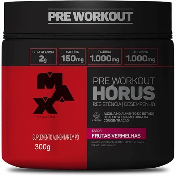 Max Titanium Horus (300G) - Frutas Vermelhas