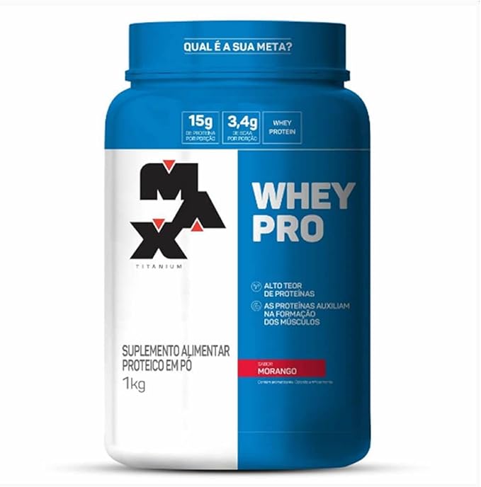 Whey Max Titanium é bom